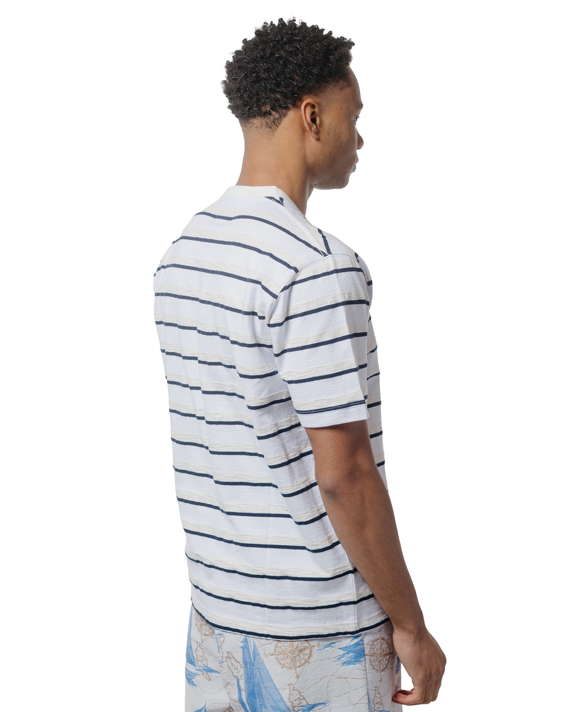 Sperry Top-Sider Pocket Tee Stripe White - 4