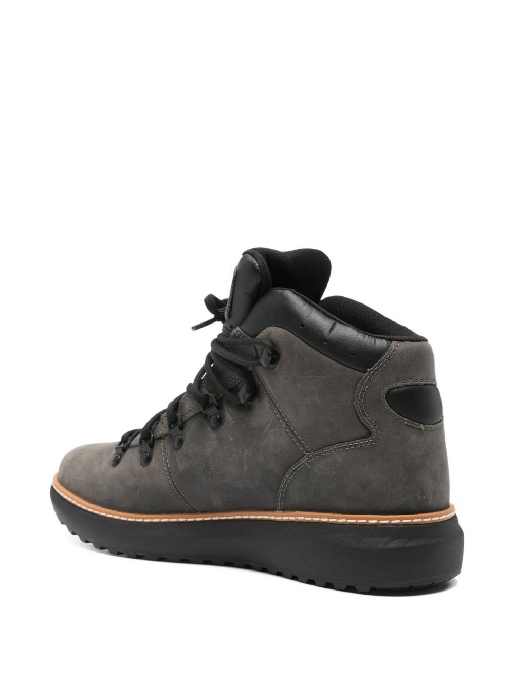 Hudson Road lace-up leather boots - 3