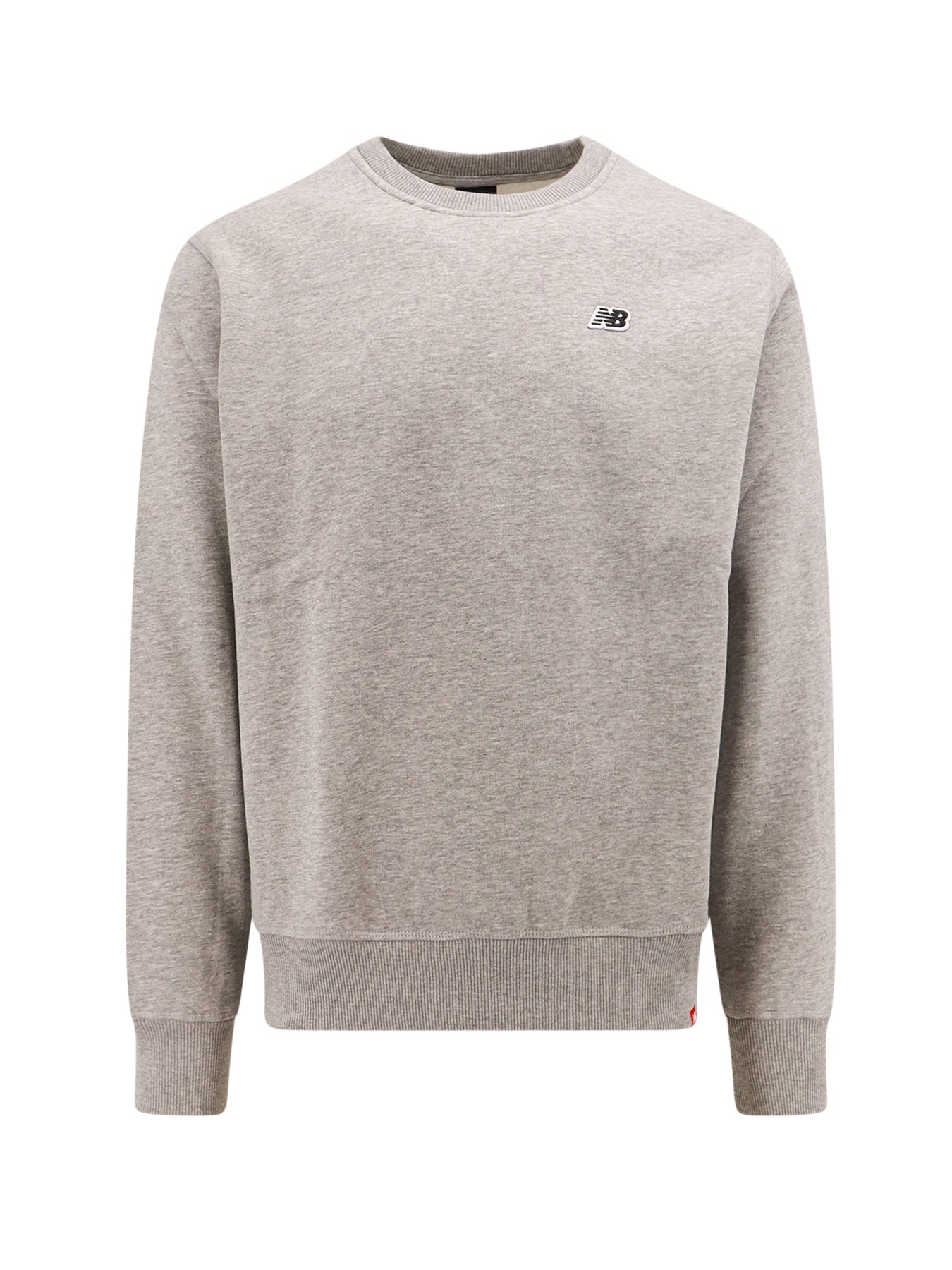 Cotton blend sweatshirt with logo - 1