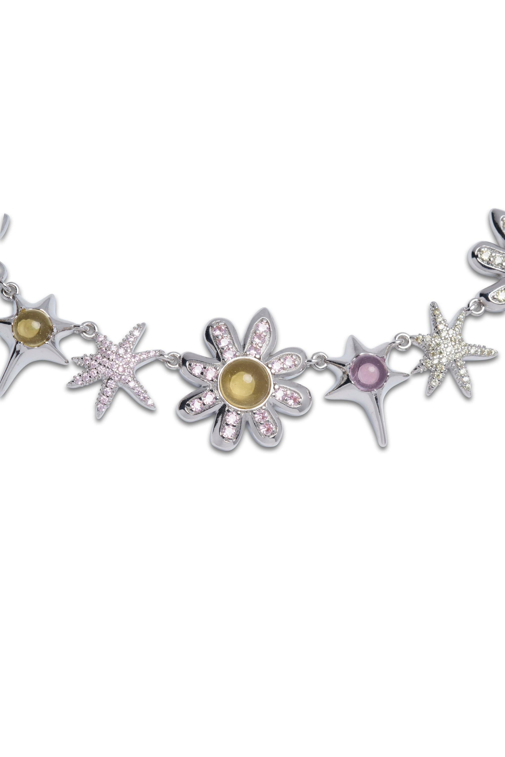 PINK OLIVINE MEADOW NECKLACE - 3