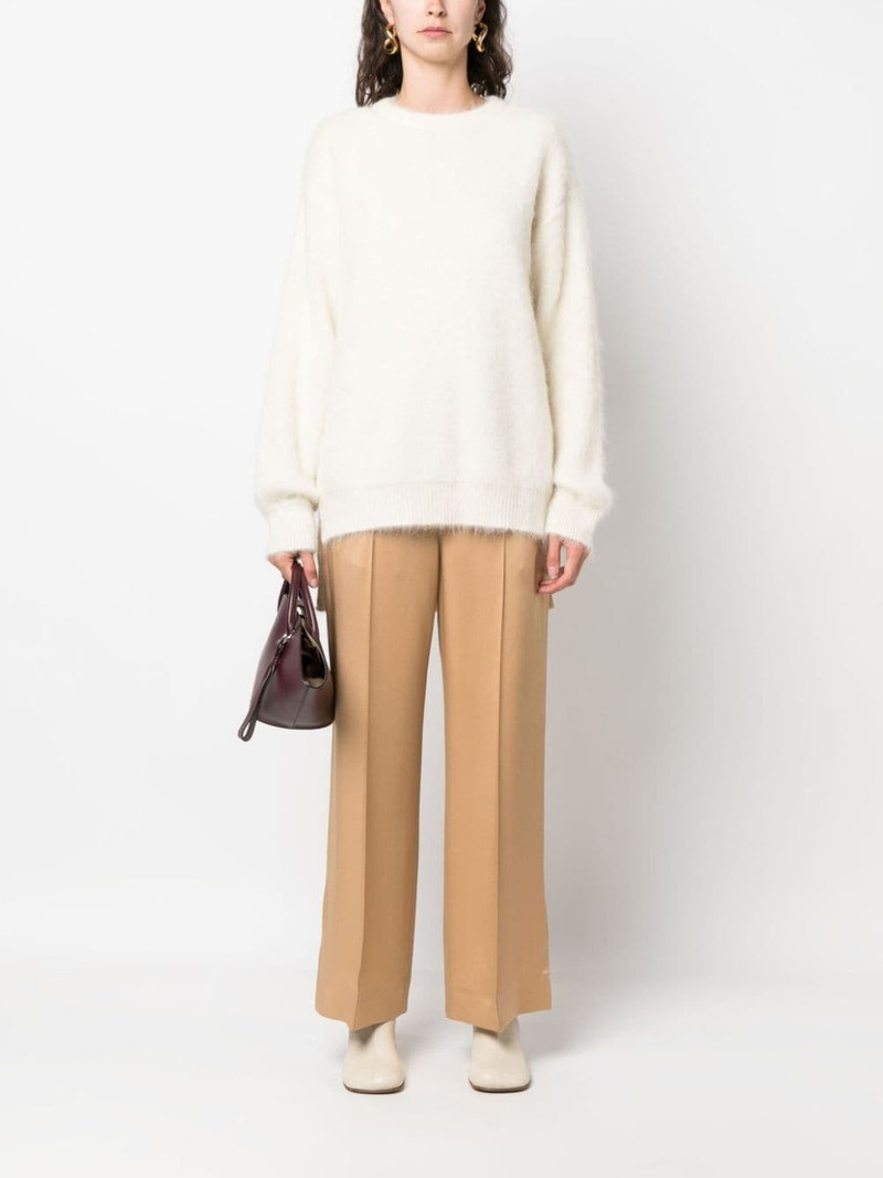 Jil Sander long-sleeved textured-finish jumper outlook