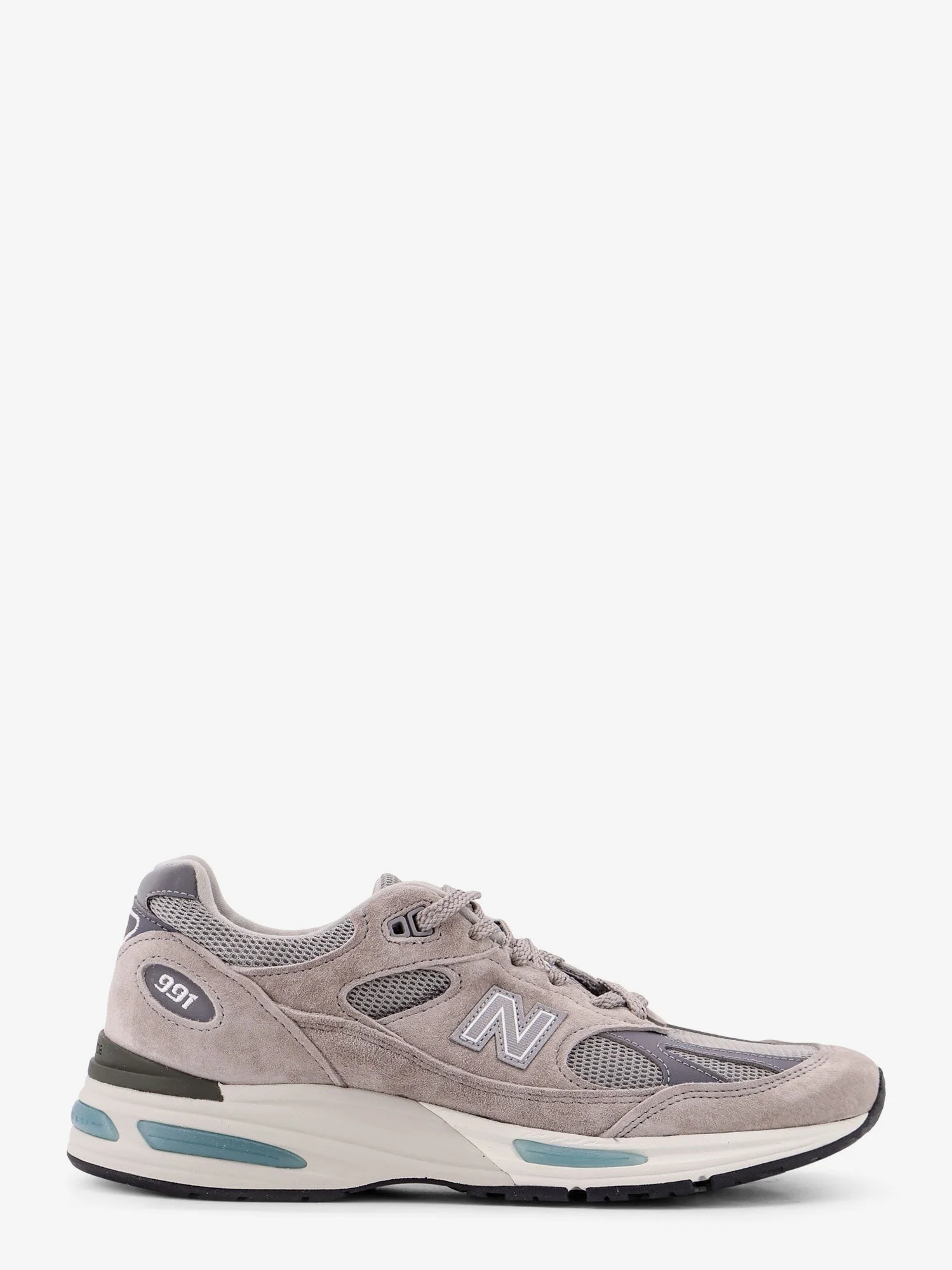 New Balance 991 Suede And Mesh Running Sneakers - 1