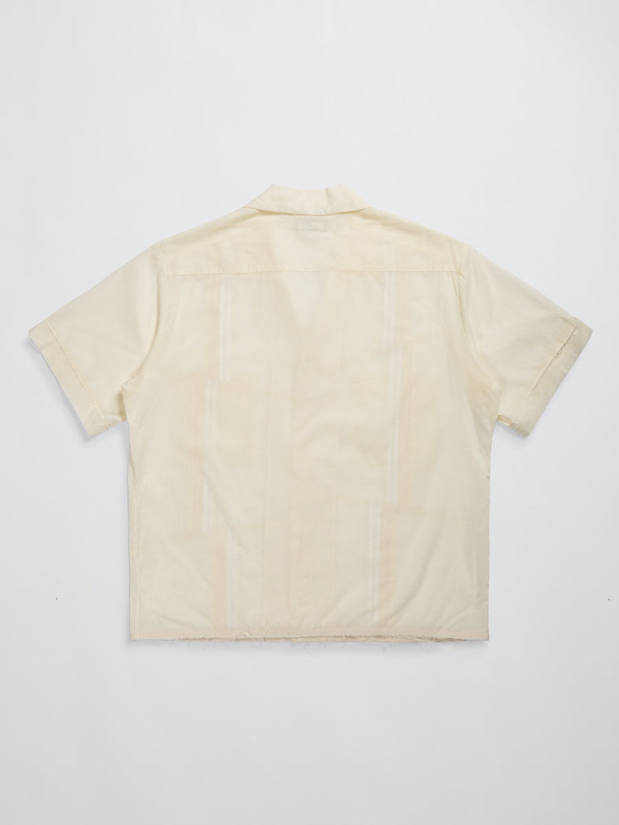 Broken Guayabera Milk White - 6
