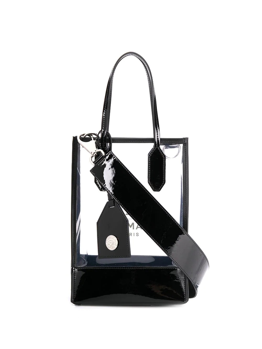 small PVC logo printed tote - 1