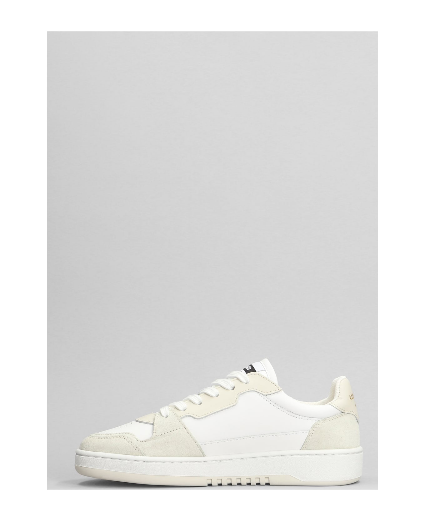 Dice Lo Bee Bird Sneakers In White Leather - 3