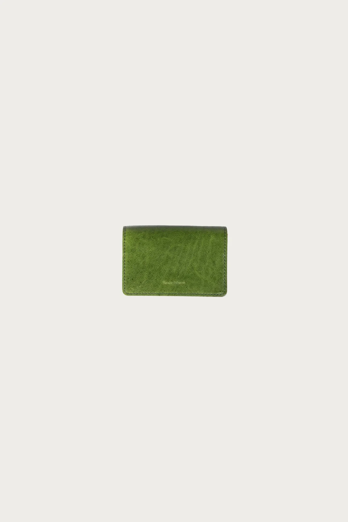 Multilayered Card Case - Lime Green - 1