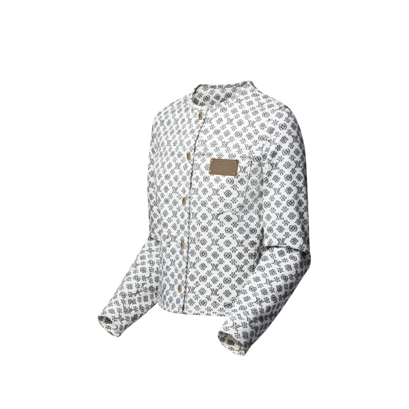 Louis Vuitton Blurry Monogram Jacket outlook