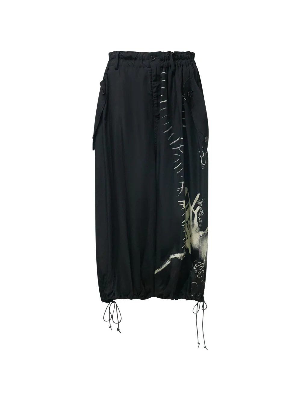 flap-pocket trousers - 1