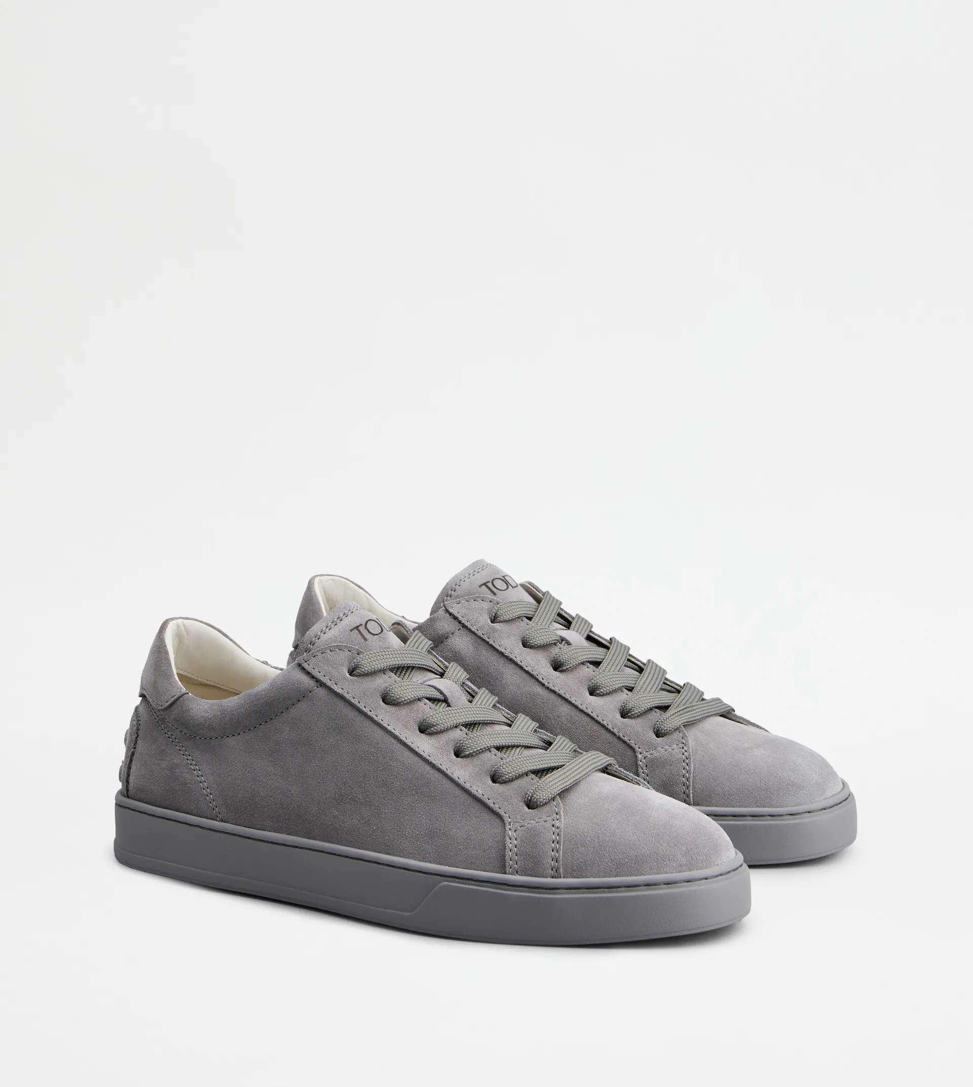 SNEAKERS IN SUEDE - GREY - 2