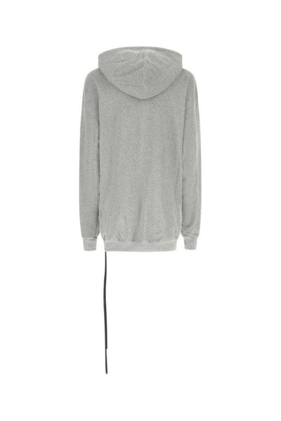 Ann Demeulemeester Grey cotton oversize Olivia sweatshirt outlook