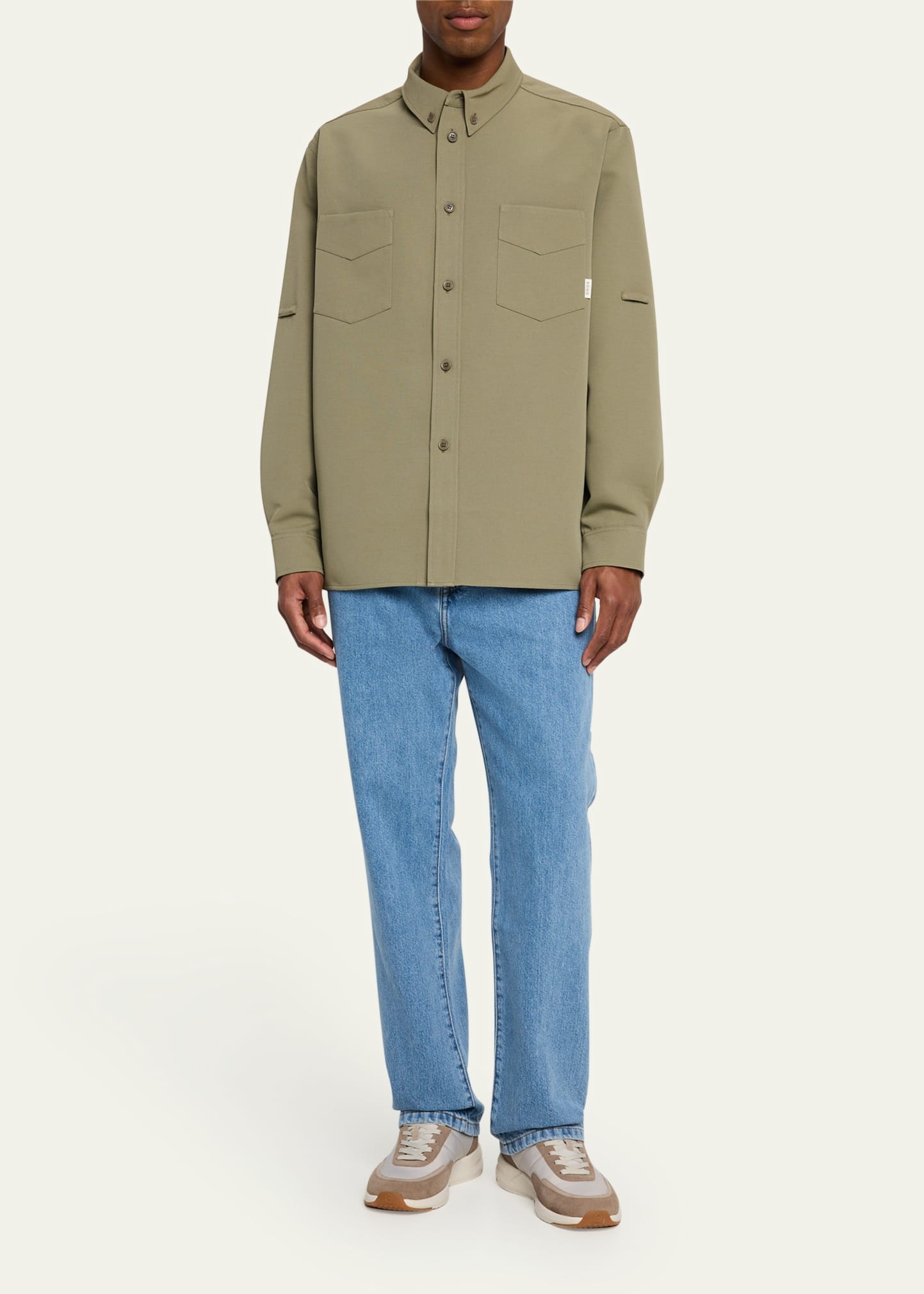 Men's Relaxed Utility Overshirt - 2