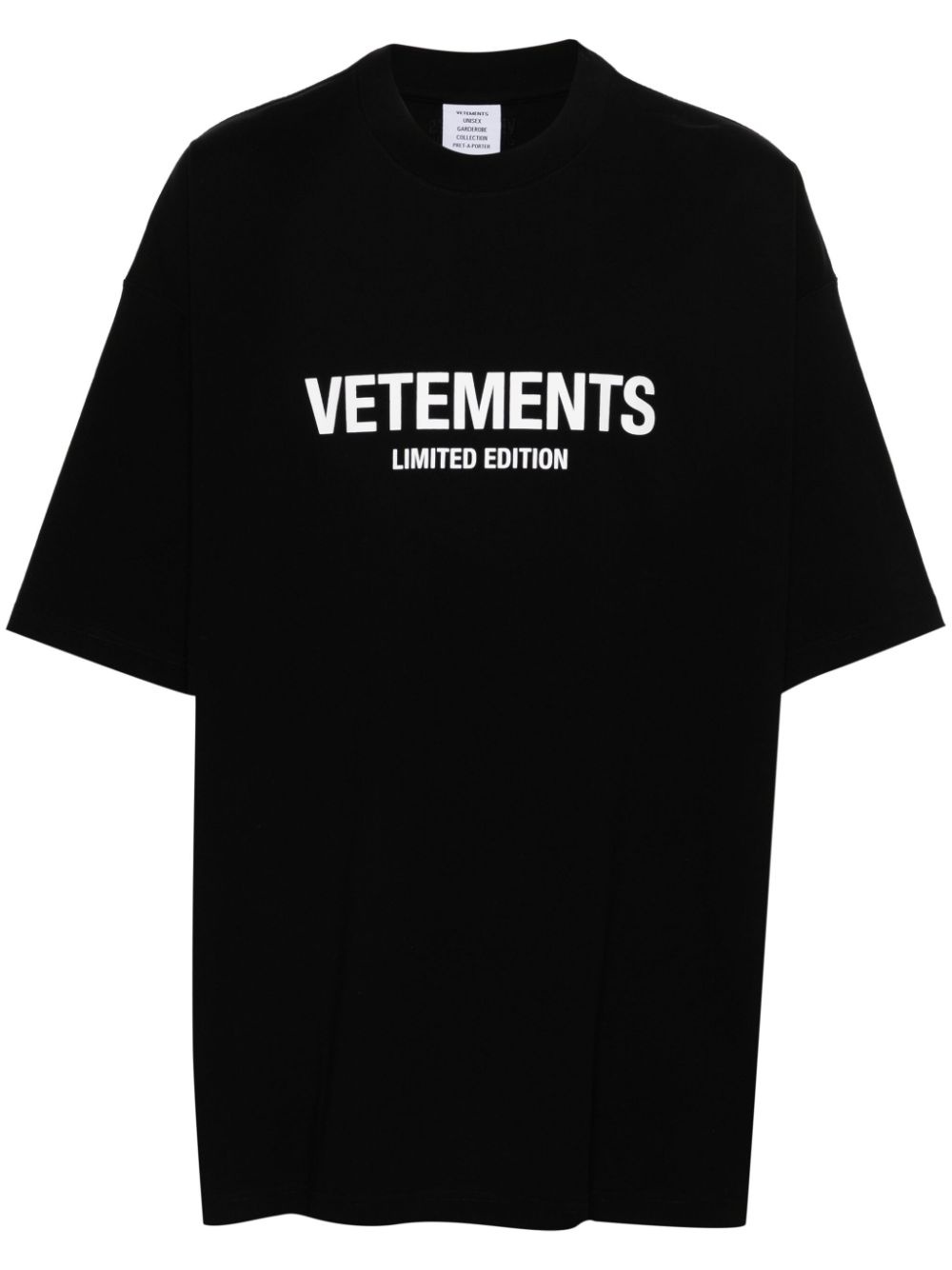 logo-print cotton T-shirt - 1