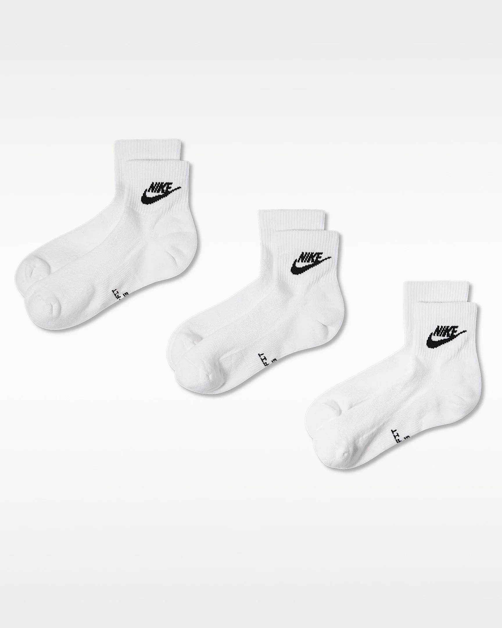 Nike Everyday Elevated Ankle Socks (3 Pairs) - 1