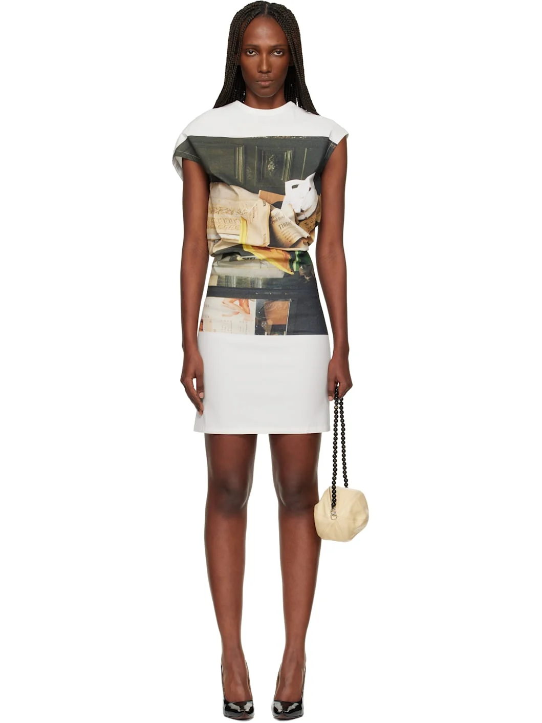 Multicolor Street View Minidress - 1