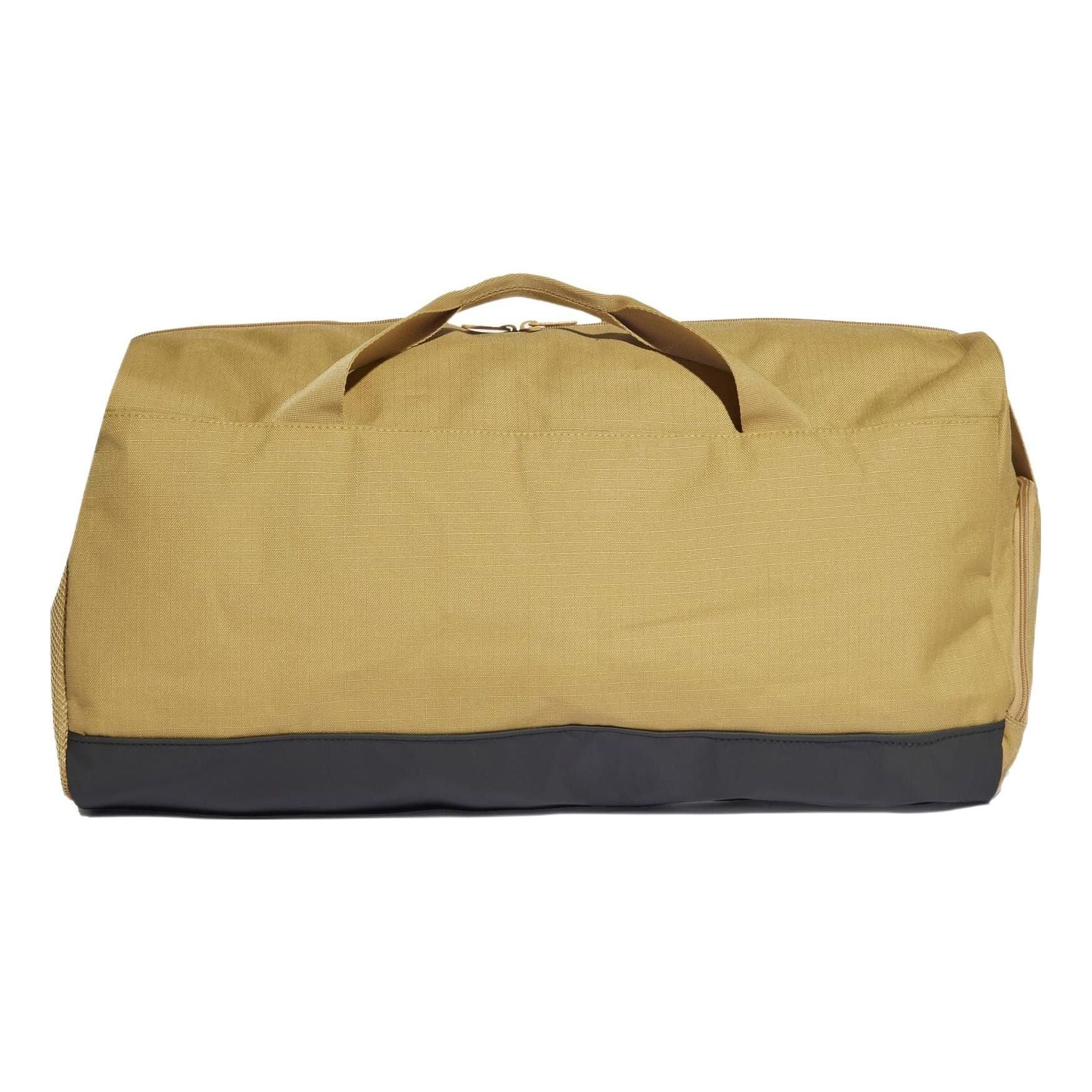 adidas Badge of Sport Duffel Bag Medium 'Tan Black' HC7230 - 3