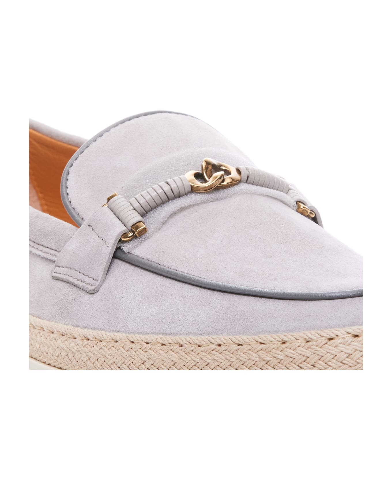 Suede Moccasin With T Ring Accessory - 3
