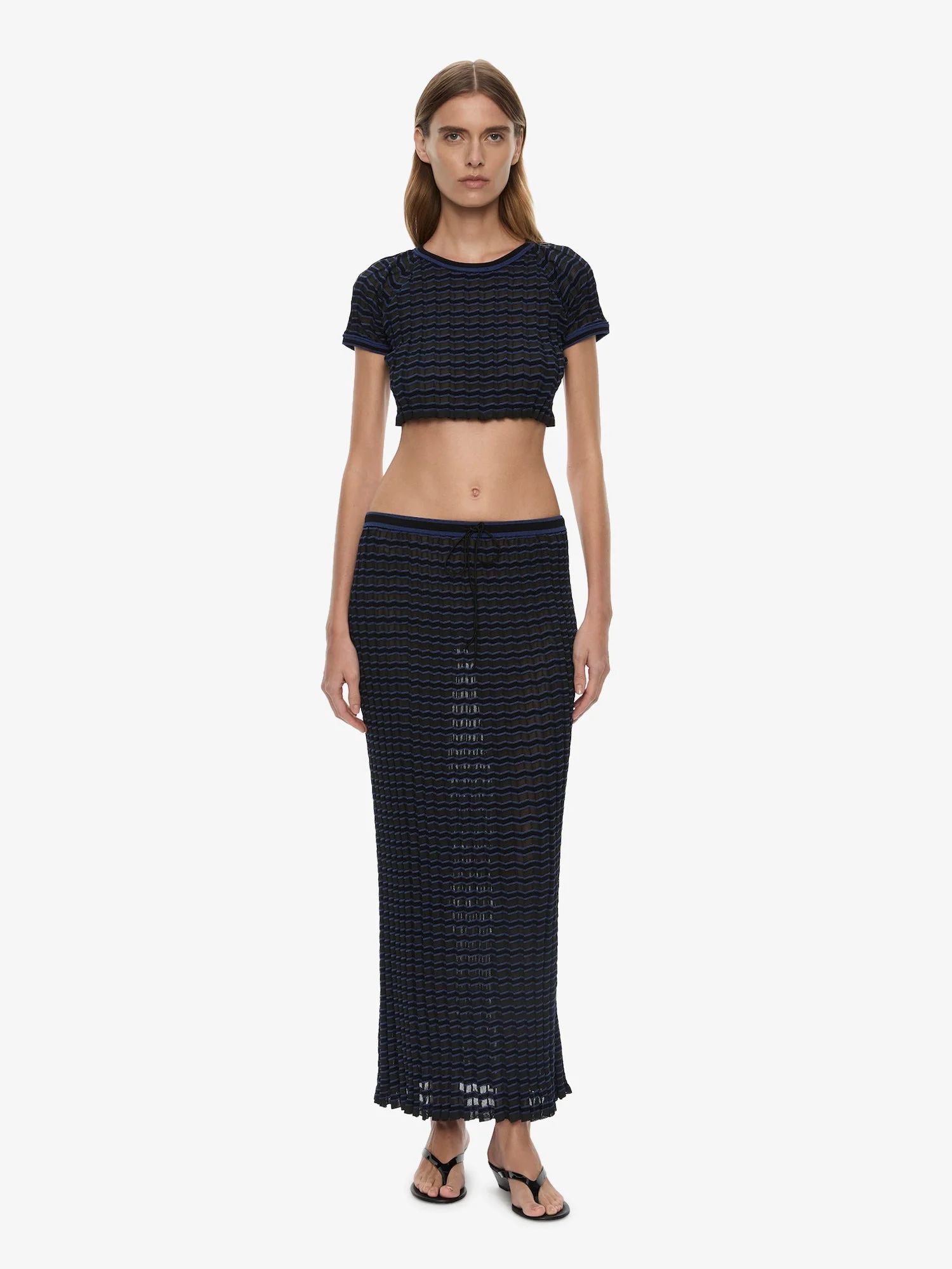 Verano Stripe Skirt - 1