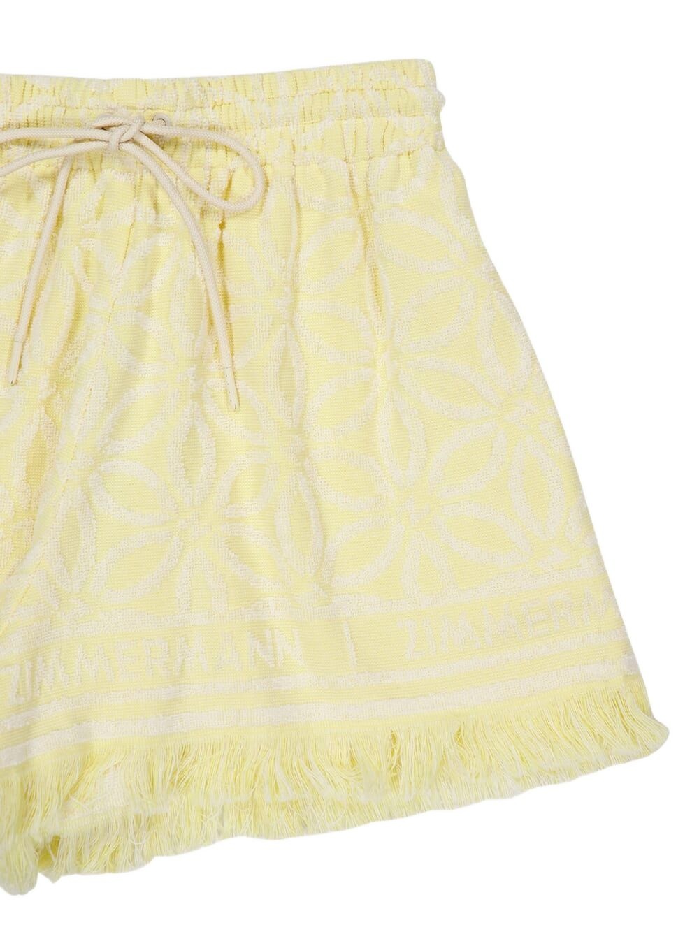 Coco fringed jacquard shorts - 4