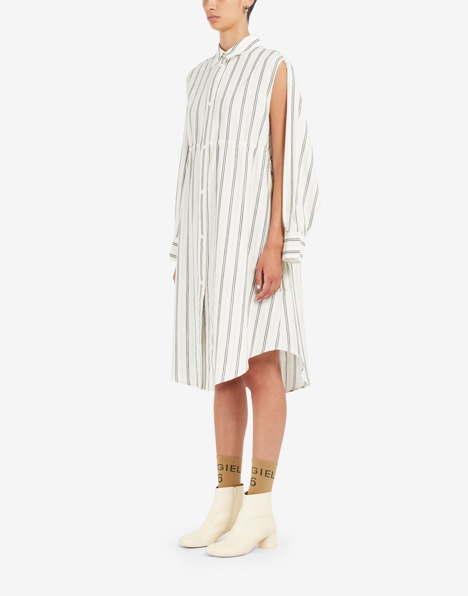Stripe shirt dress - 3