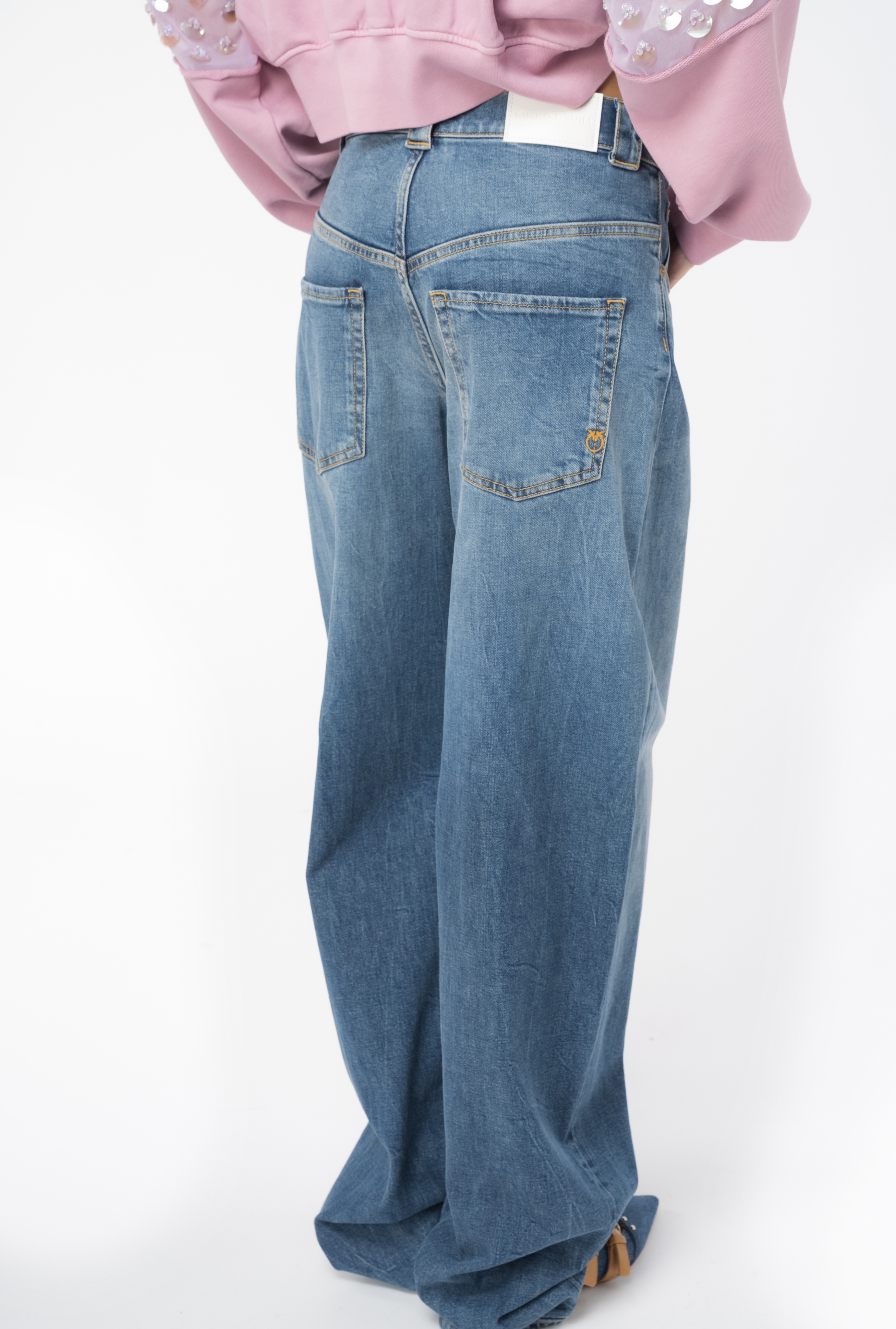 EGG-FIT VINTAGE DENIM JEANS - 4
