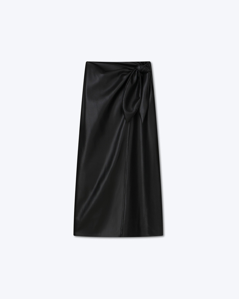 Okobor™ Alt-Leather Sarong Skirt - 1