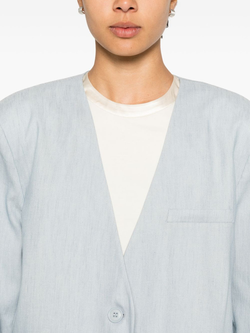V-neck blazer 5
