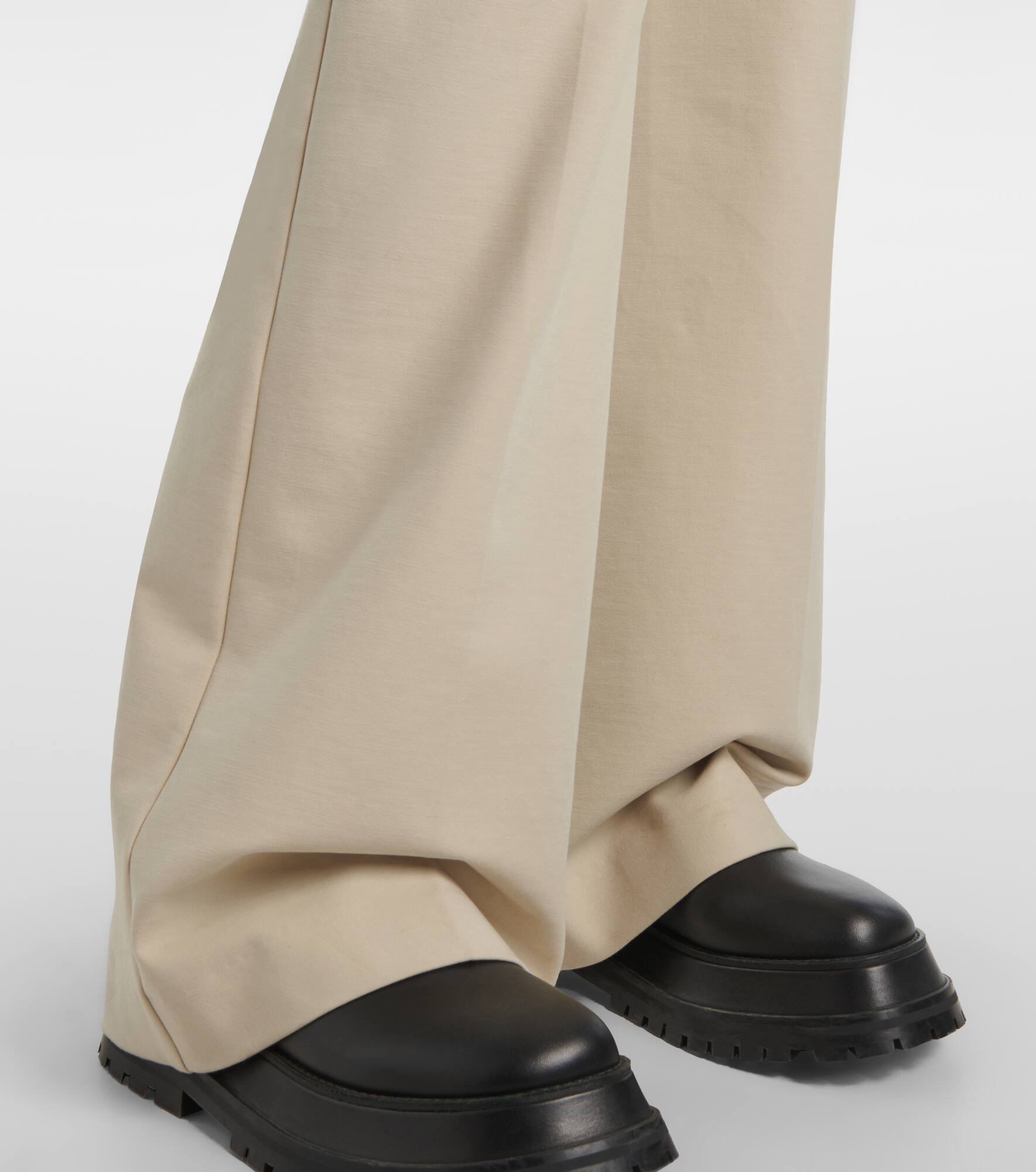 Tafira cotton-blend flared pants - 5