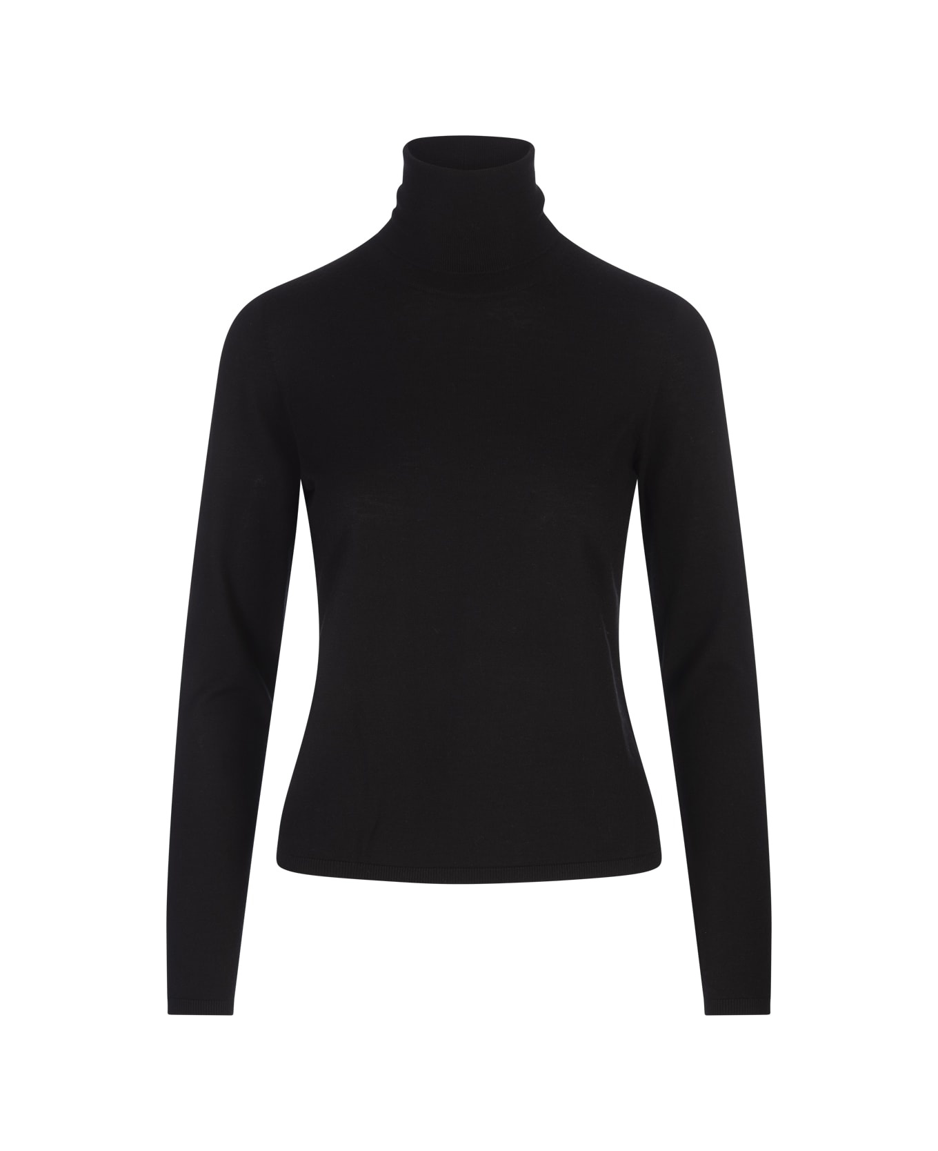 Black Adda Turtleneck Sweater - 1