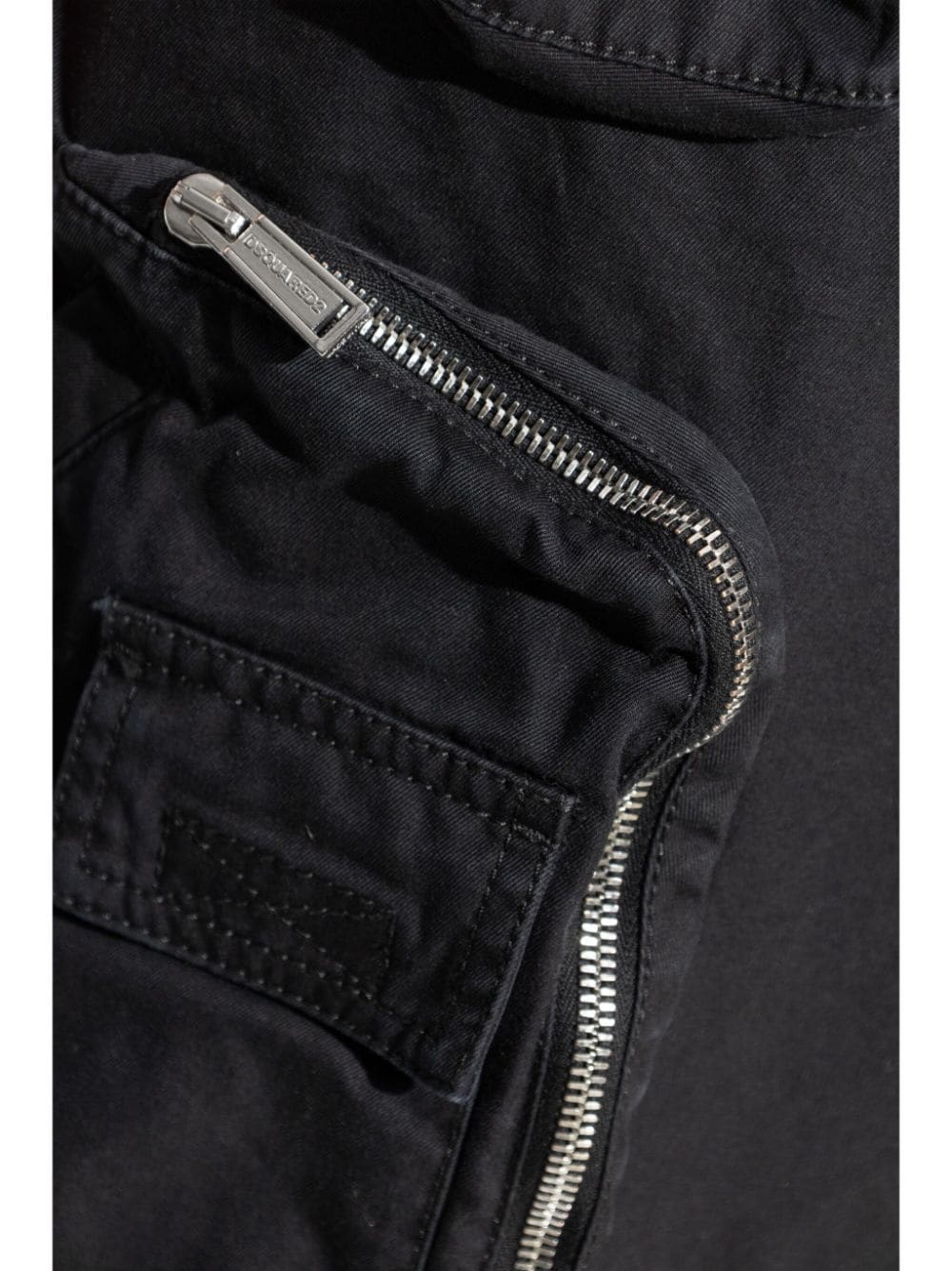 multi-pocket tapered trousers - 5