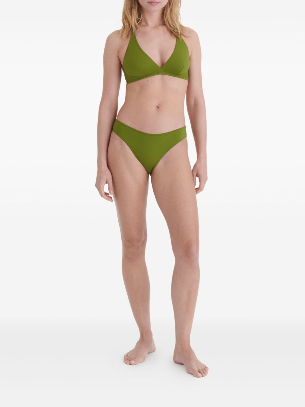 Gang  tie-back triangle bikini top - 2
