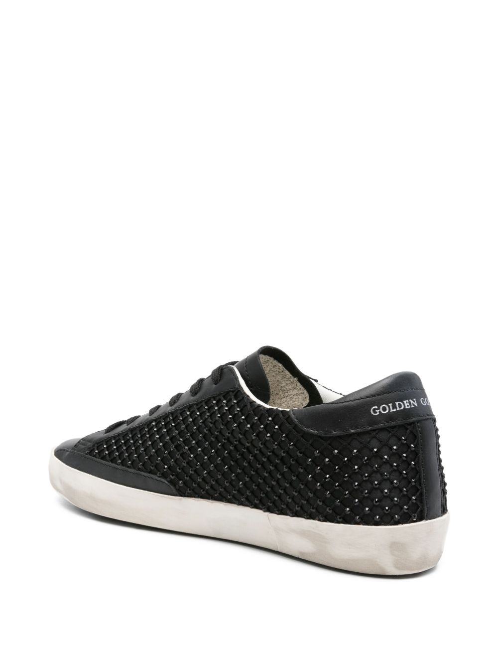 Super-Star beaded leather trainers - 3