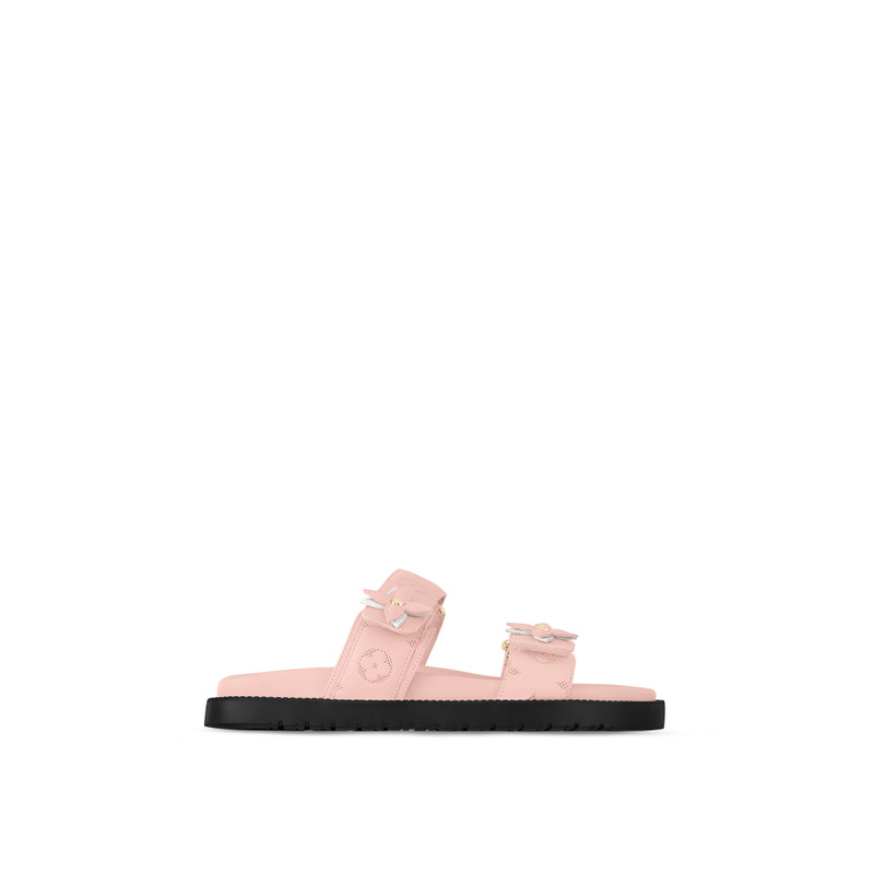 LV Sunset Flat Comfort Mule 1