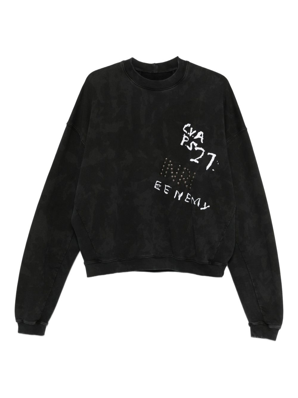 Inri Cva stud-embellished sweatshirt - 1