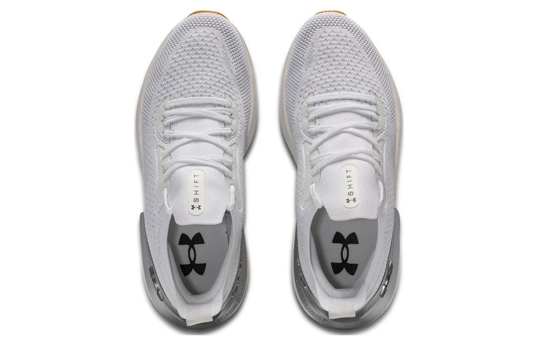 (WMNS) Under Armour Shift Tennis Shoes 'White Silver' 3027777-101 - 4