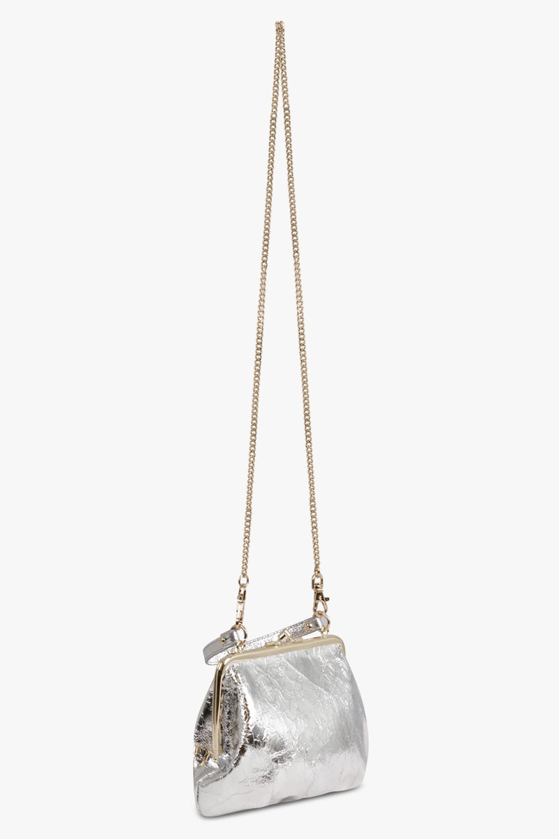Vivienne Westwood GRANNY FRAME METALLIC PURSE | SILVER/GOLD outlook