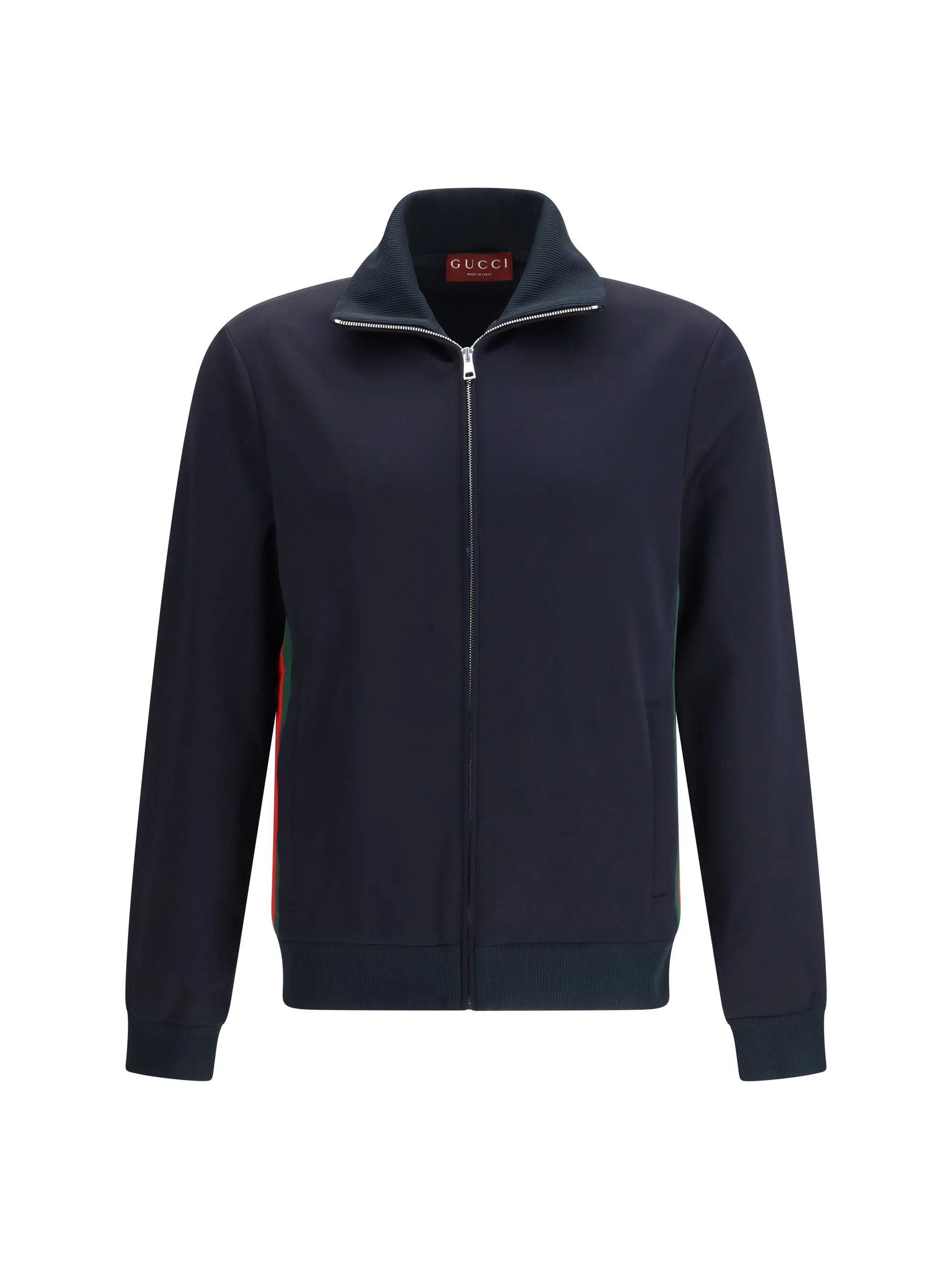 Gucci Men Technical Jersey Zip-Up Jacket - 1