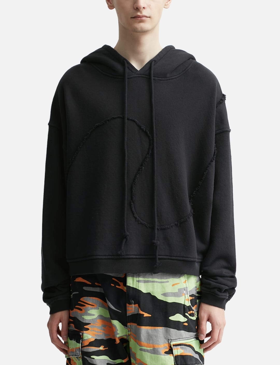 UNISEX SWIRL PREMIUM FLEECE HOODIE - 3