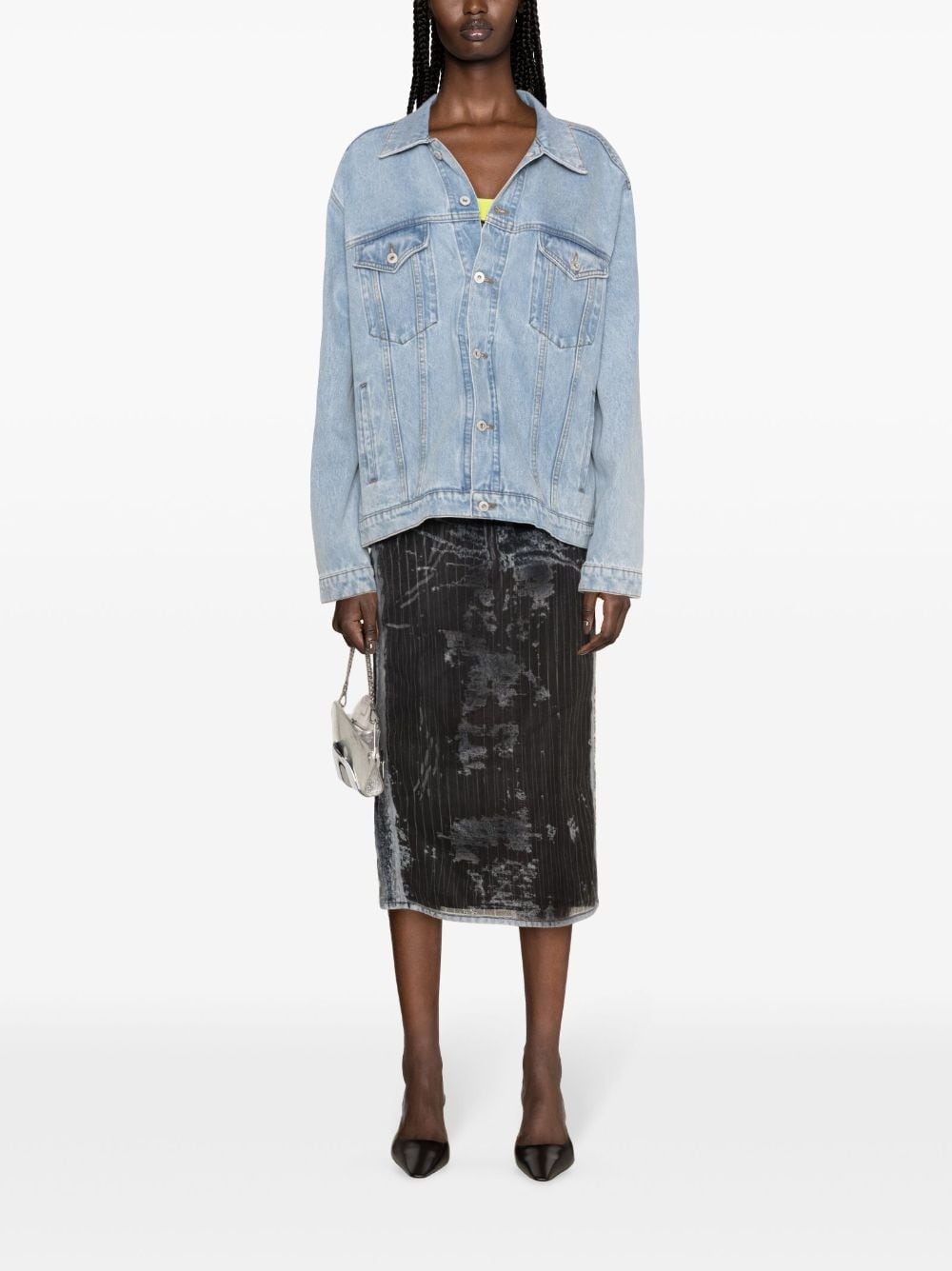 Evergreen denim jacket - 2