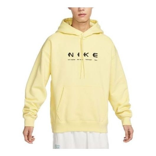 Nike SB Fleece Pullover Skate Hoodie 'Yellow' DV9047-706 - 1