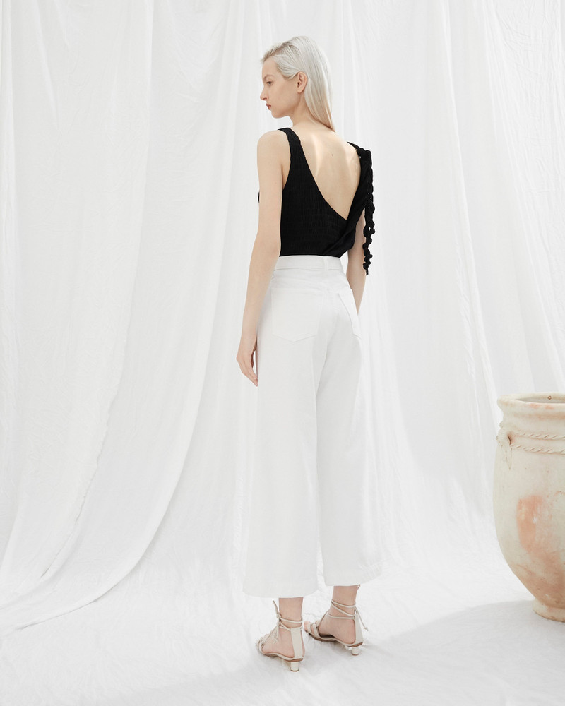 Wide Leg High Rise Jeans 5