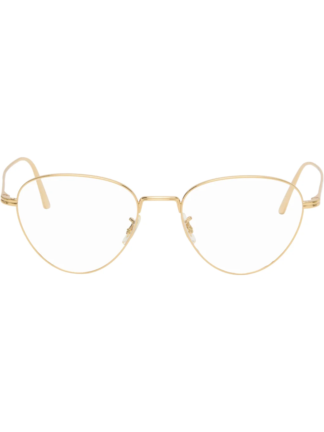 Gold Oliver Peoples Edition 1991RX Glasses - 1