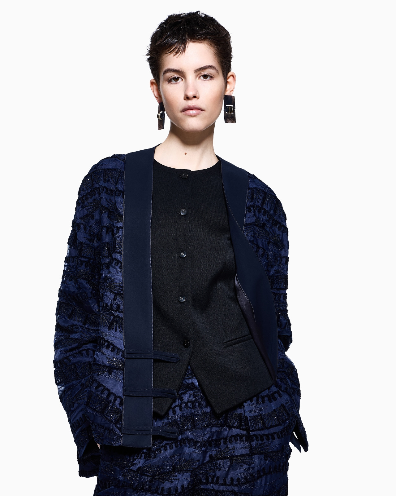 SINGLE-BREASTED WOOL WAISTCOAT - 6