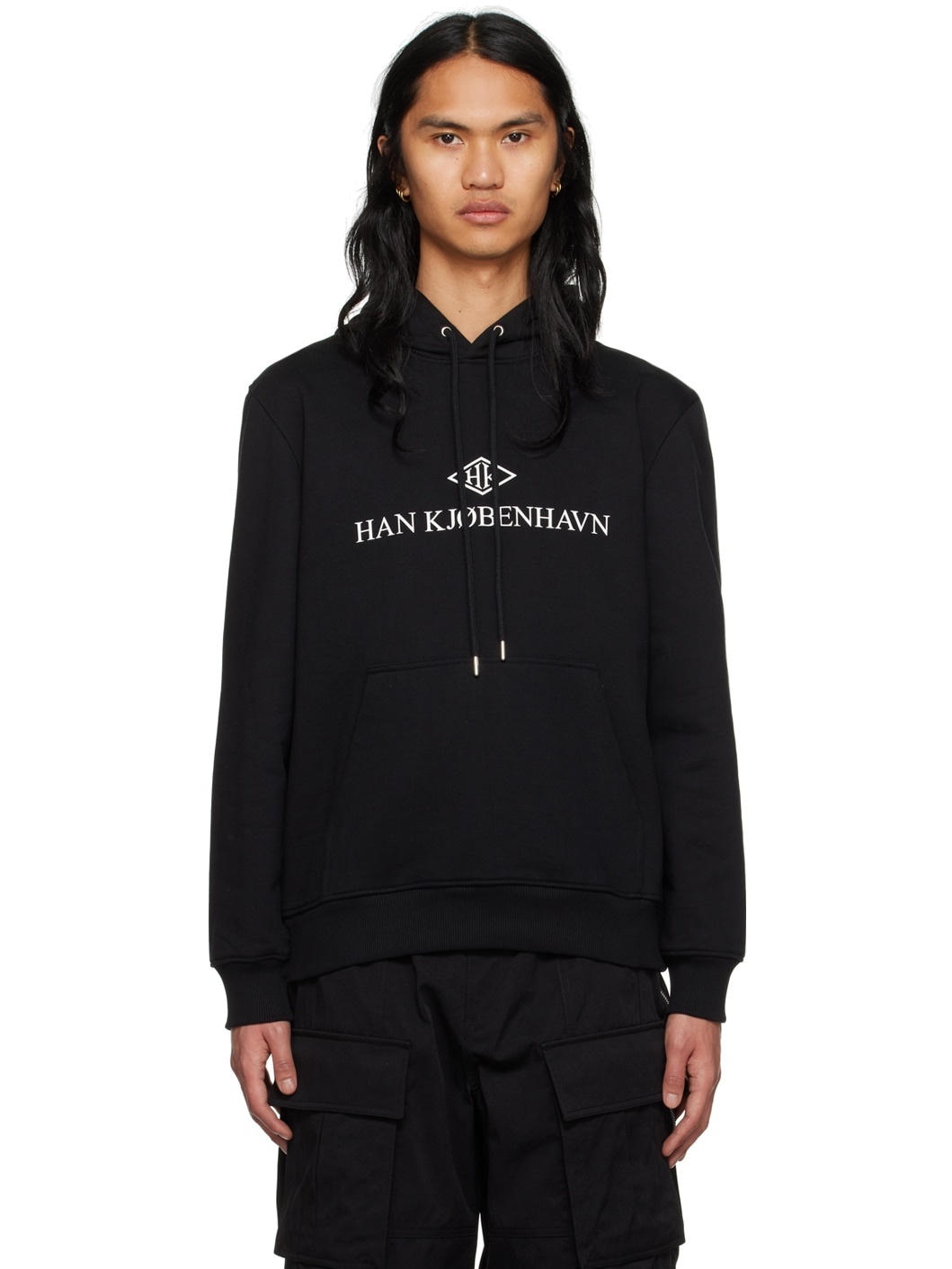 SSENSE Exclusive Black Hoodie - 1