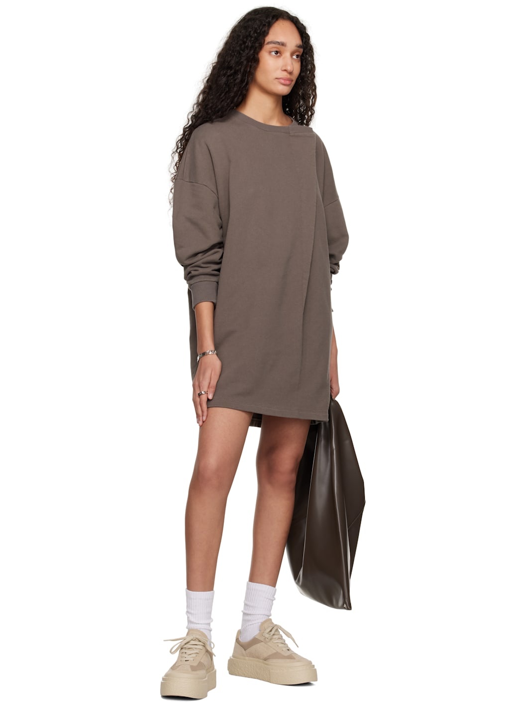 Beige Chunky Gambetta Sneakers - 5