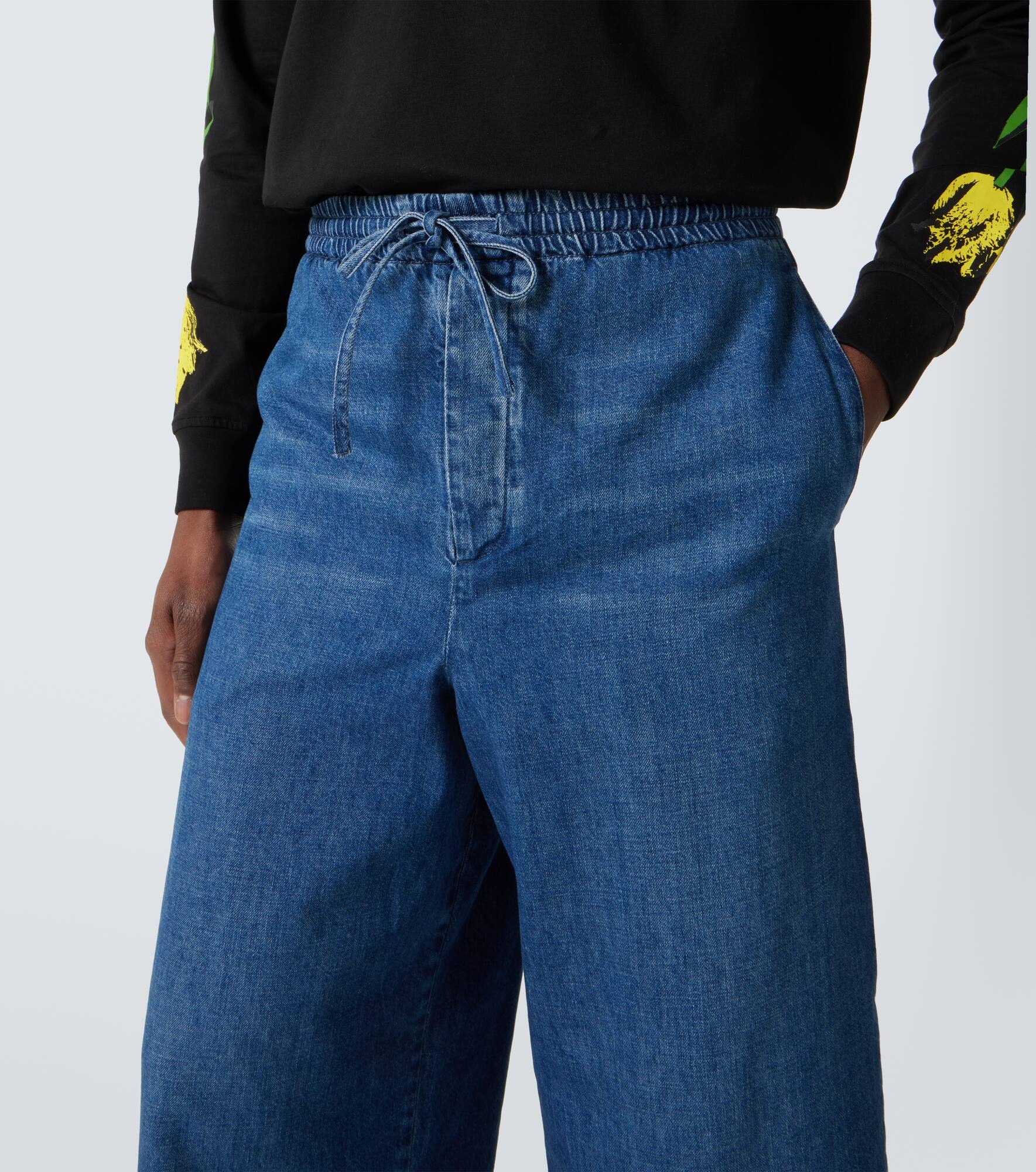 Paula's Ibiza cropped wide-leg jeans - 5