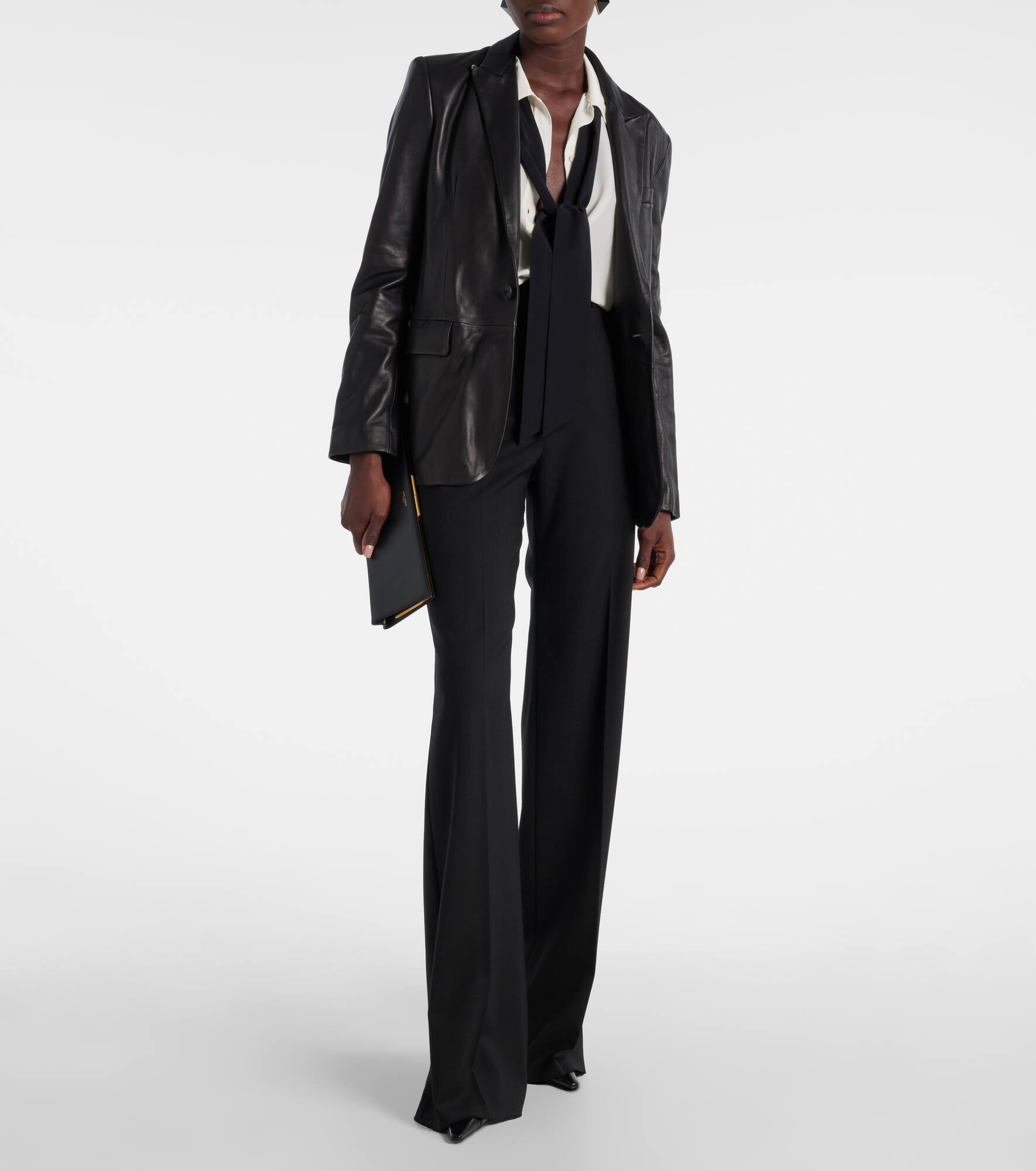Belmonde leather blazer - 2