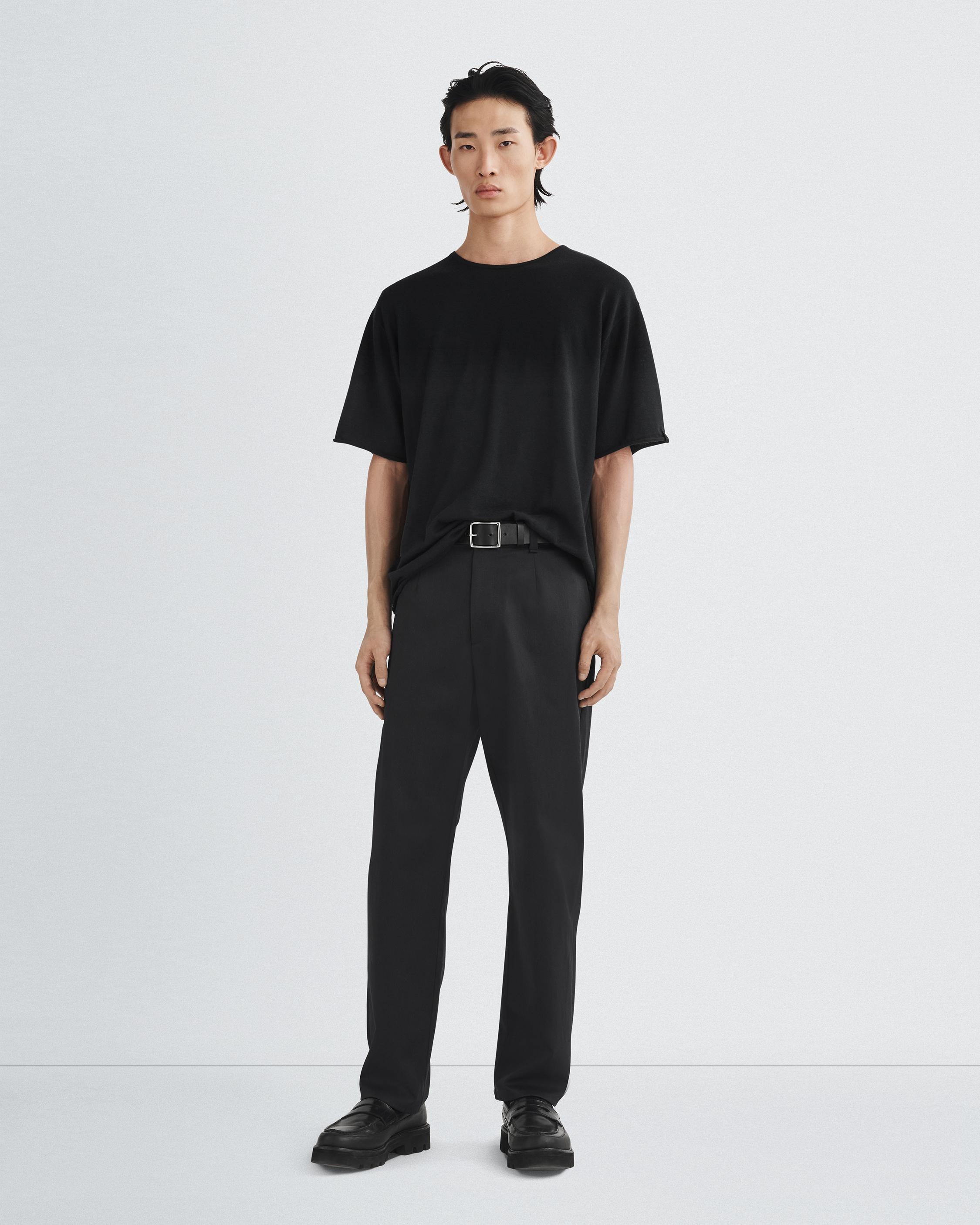Reid Knit Merino Tee
Wool Blend T-Shirt - 2