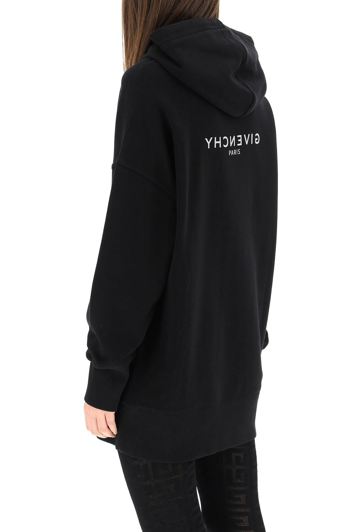 REVERSE LOGO HOODIE - 4