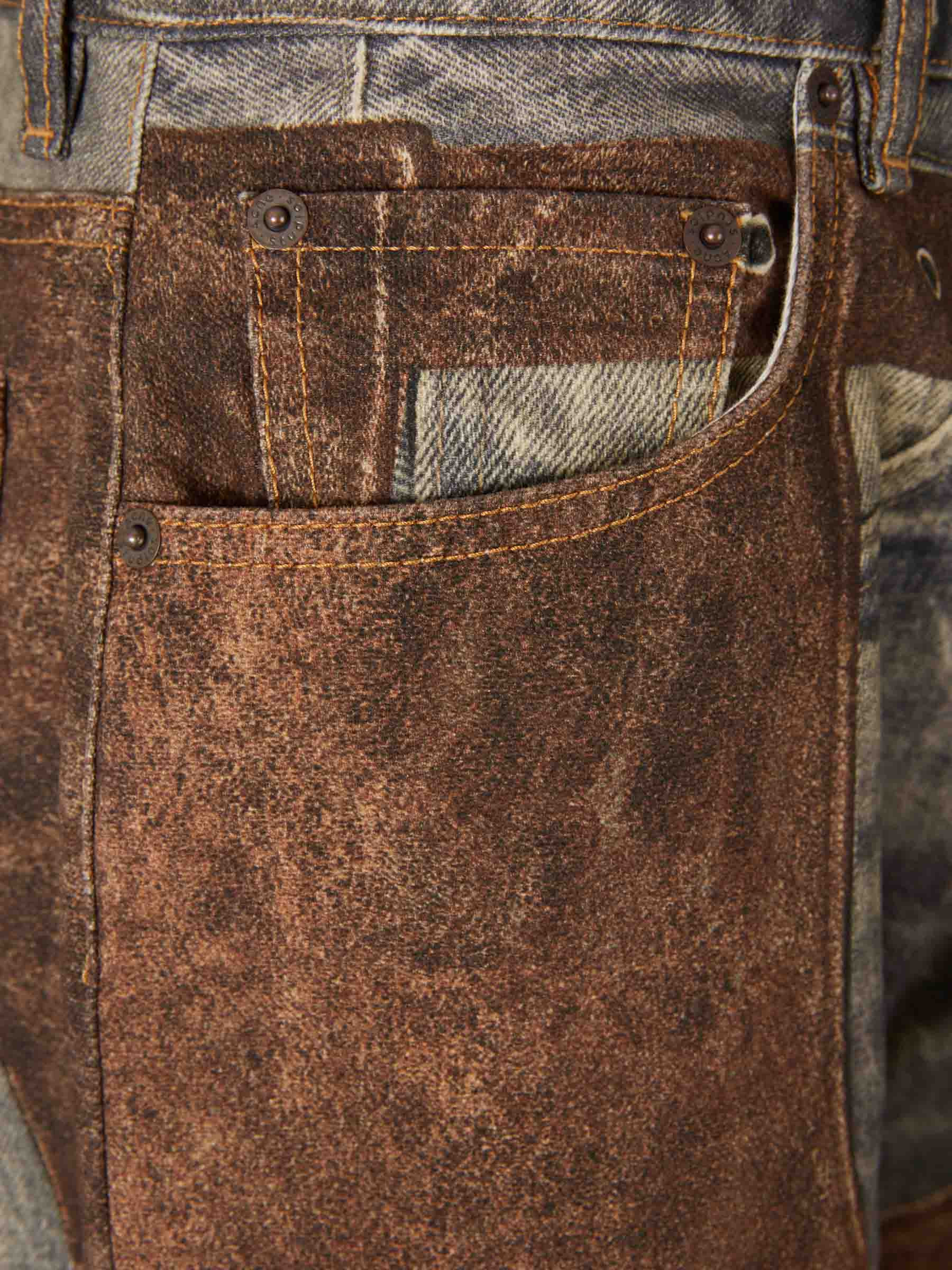 WIDE JEANS TROMPE-L'ŒIL - 4