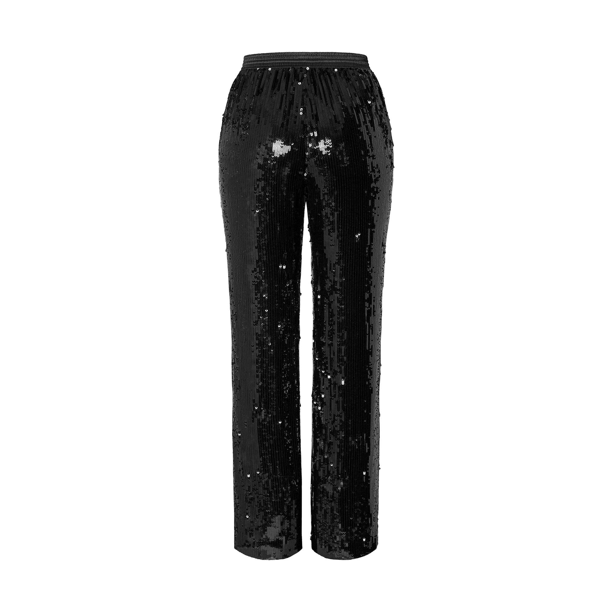 LV Night Sequin Pajama Pants - 3